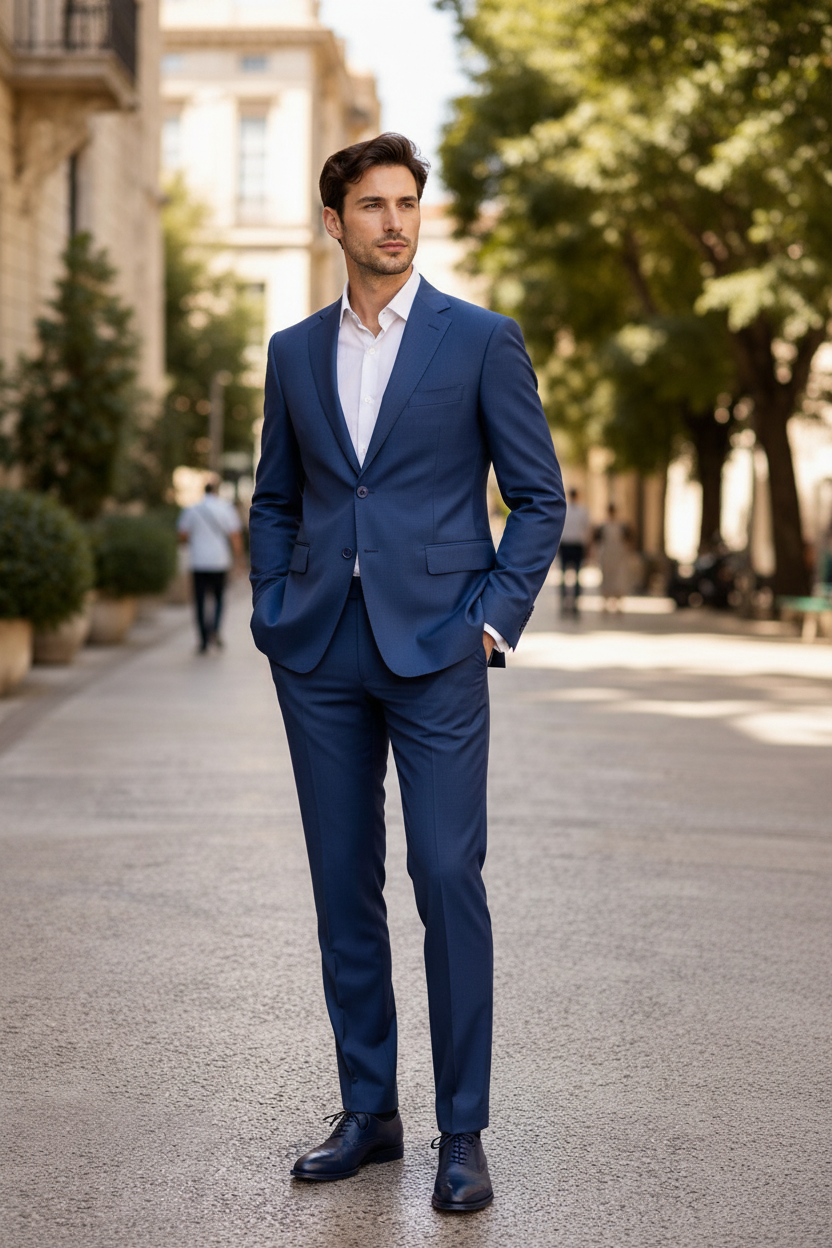 Abito Monopetto blu