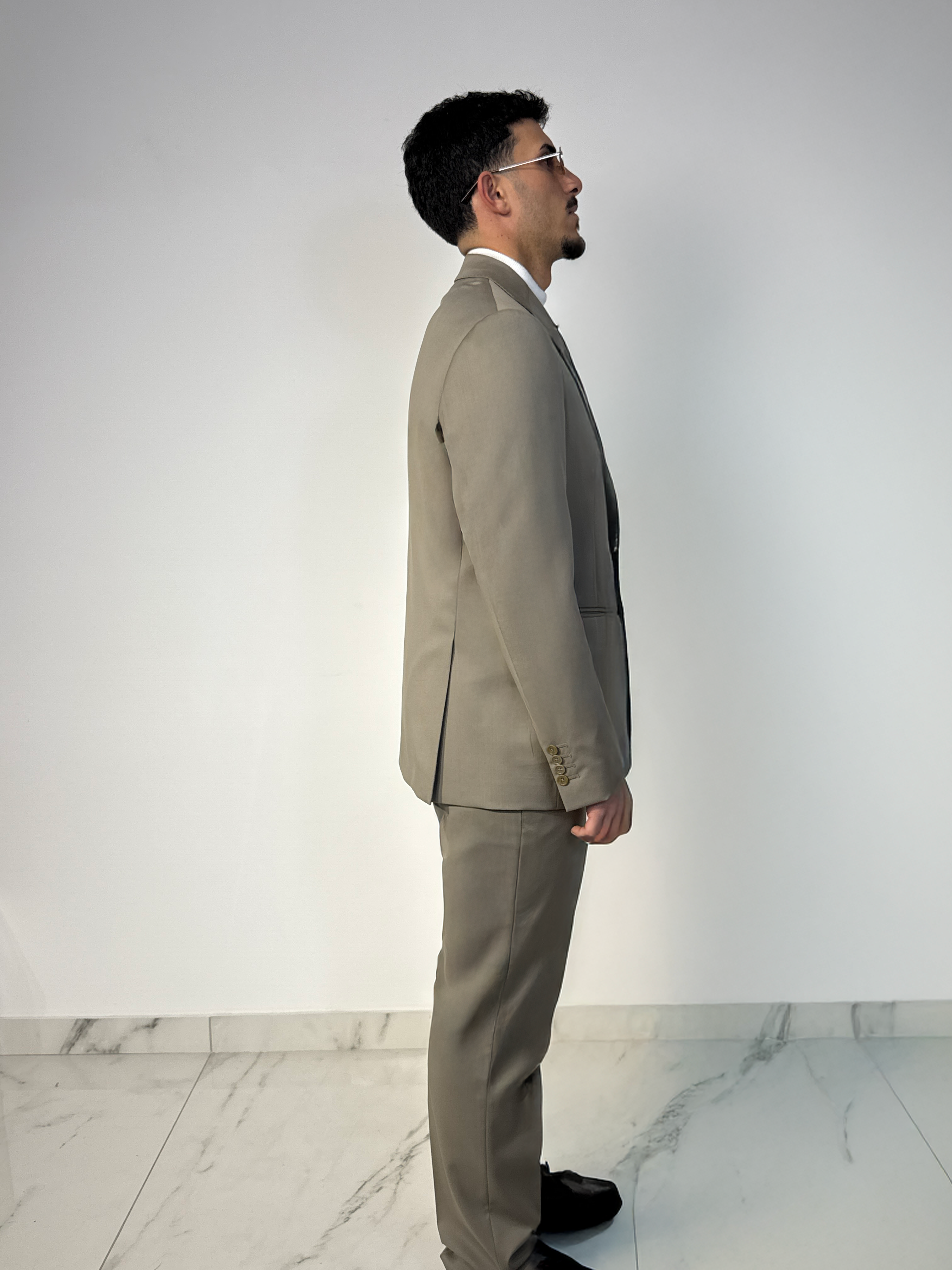 Completo Monopetto Grigio