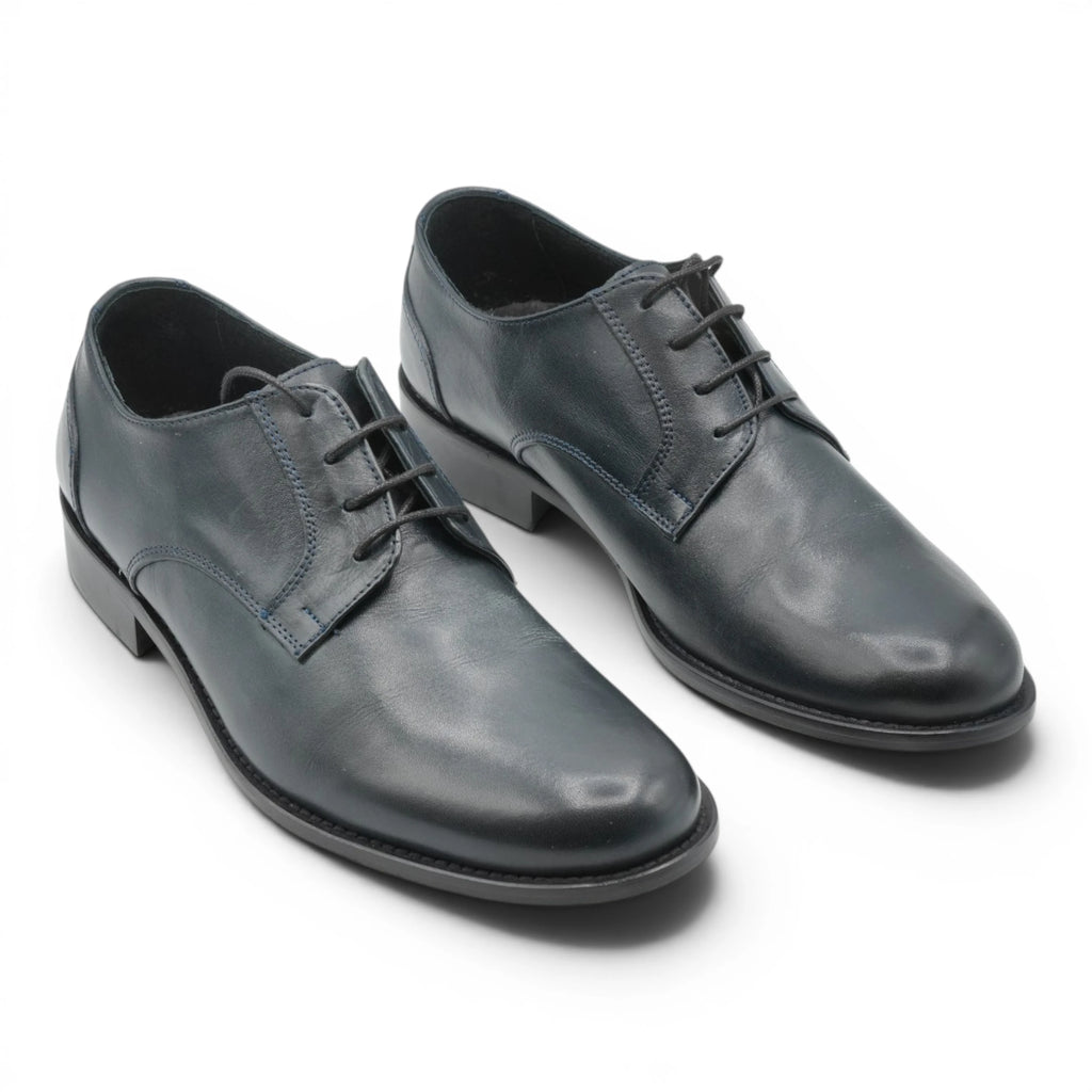 Scarpe eleganti in pelle blu