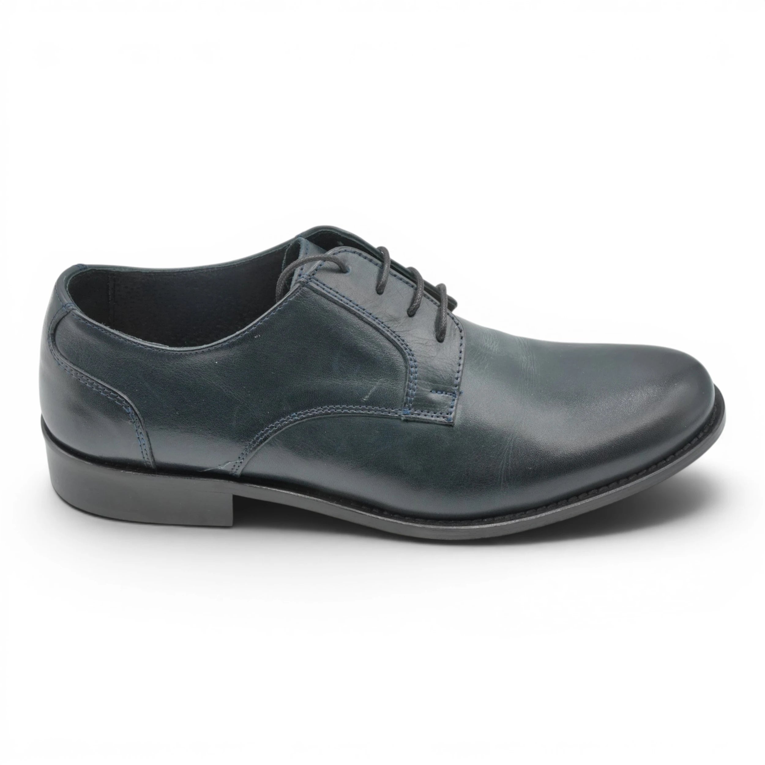 Scarpe eleganti in pelle blu