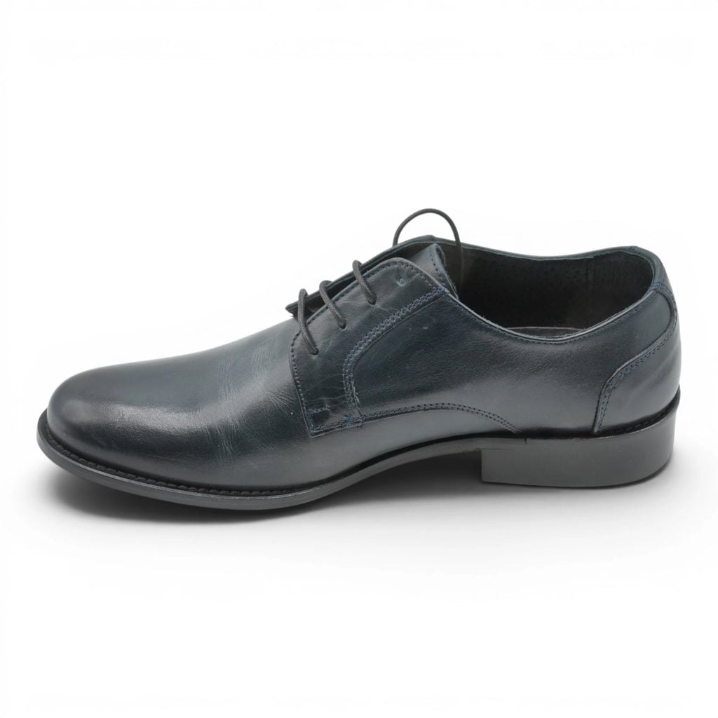 Scarpe eleganti in pelle blu