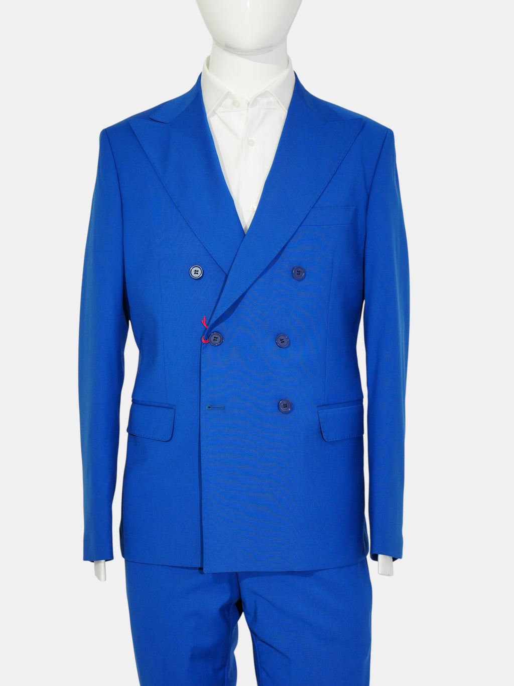 Abito Doppiopetto Blu Royal