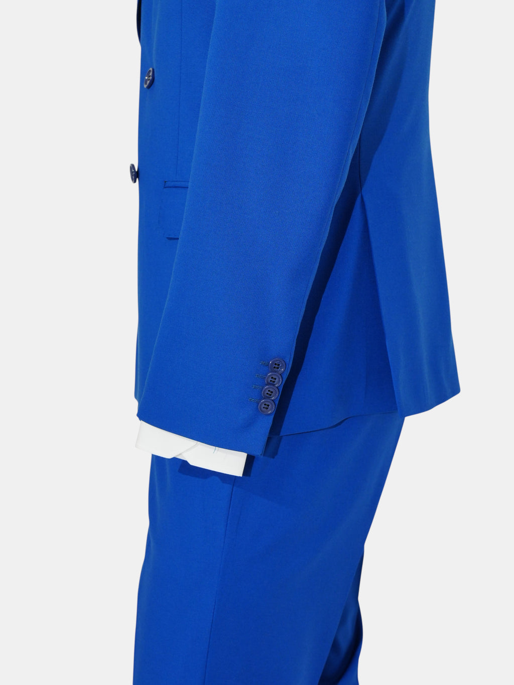 Abito Doppiopetto Blu Royal