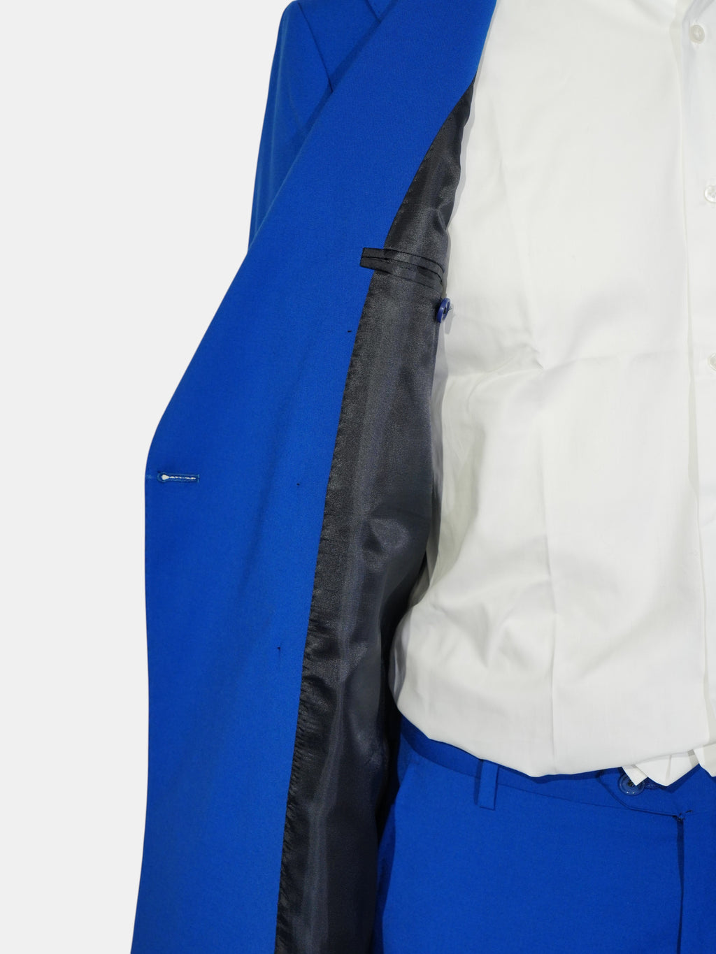 Abito Doppiopetto Blu Royal