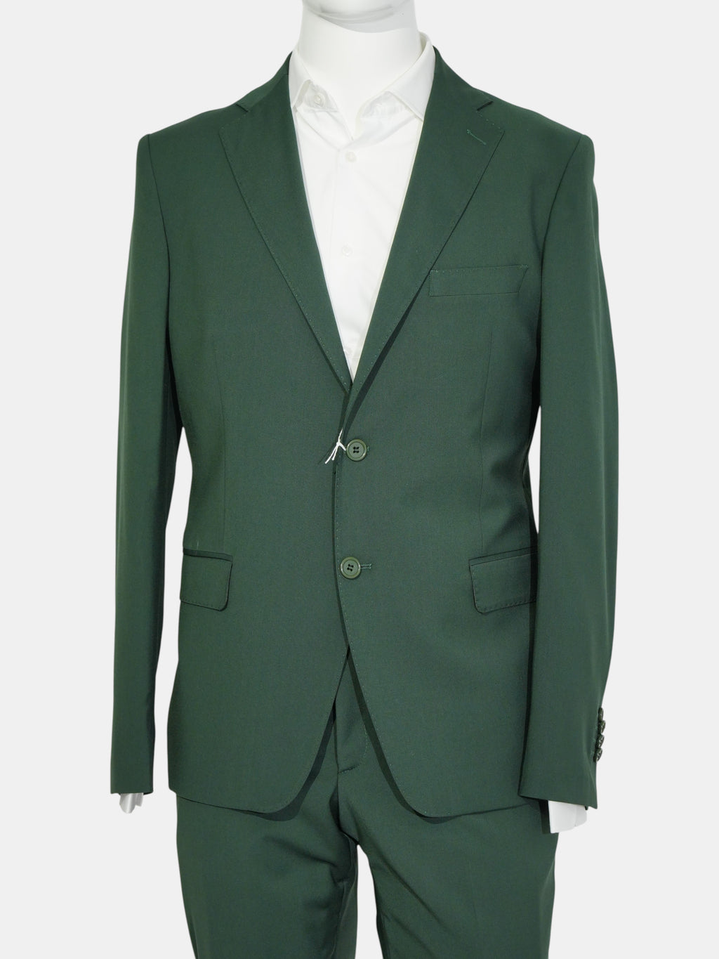 Abito Monopetto verde pino