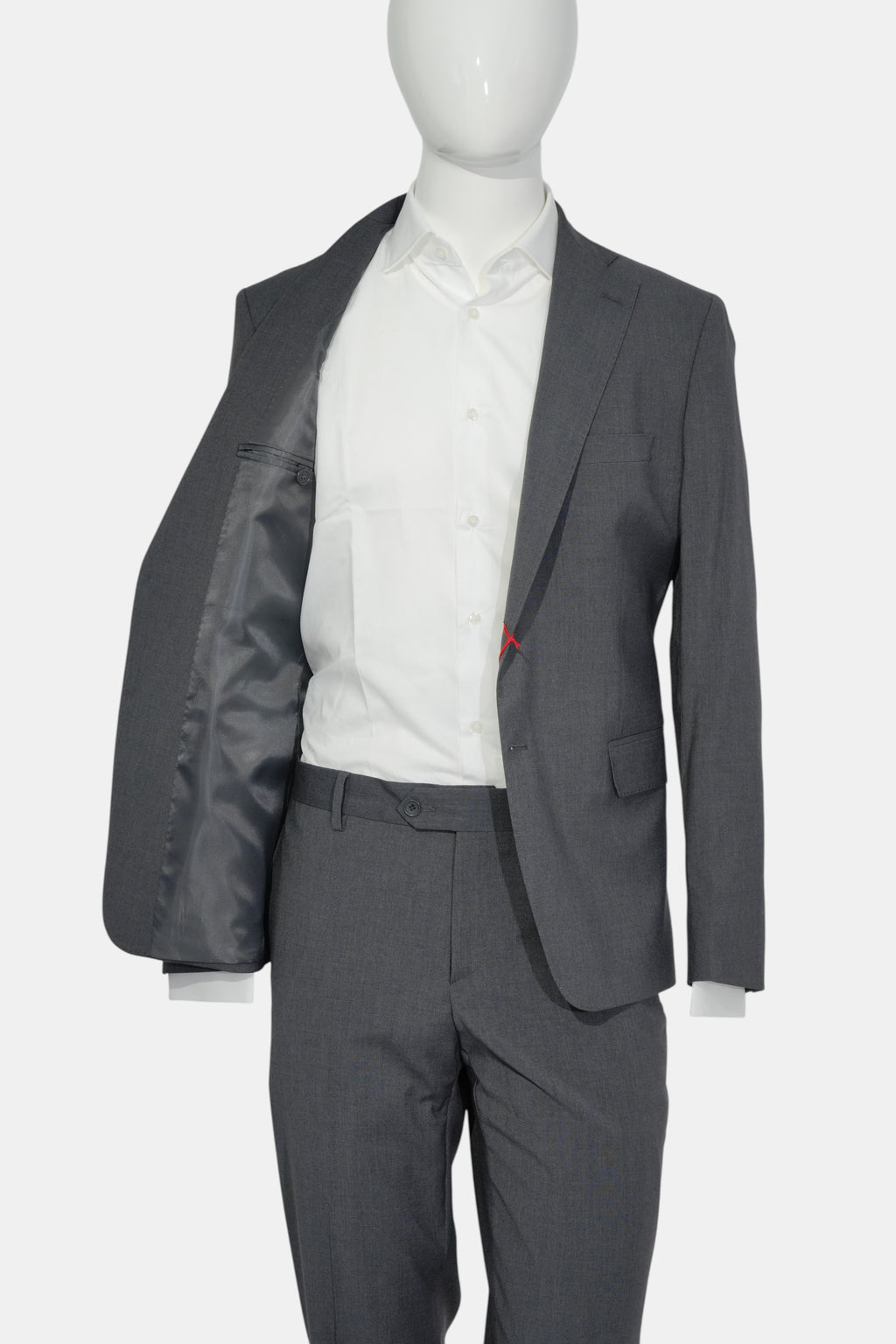 Abito Monopetto Grigio antracite