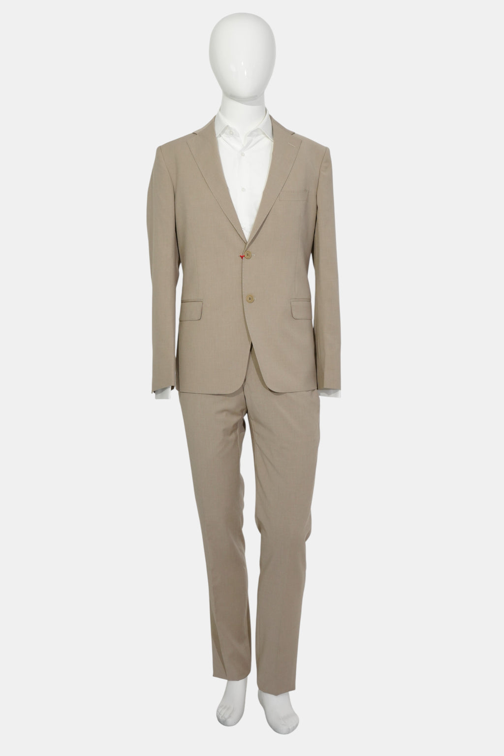 Abito Monopetto beige