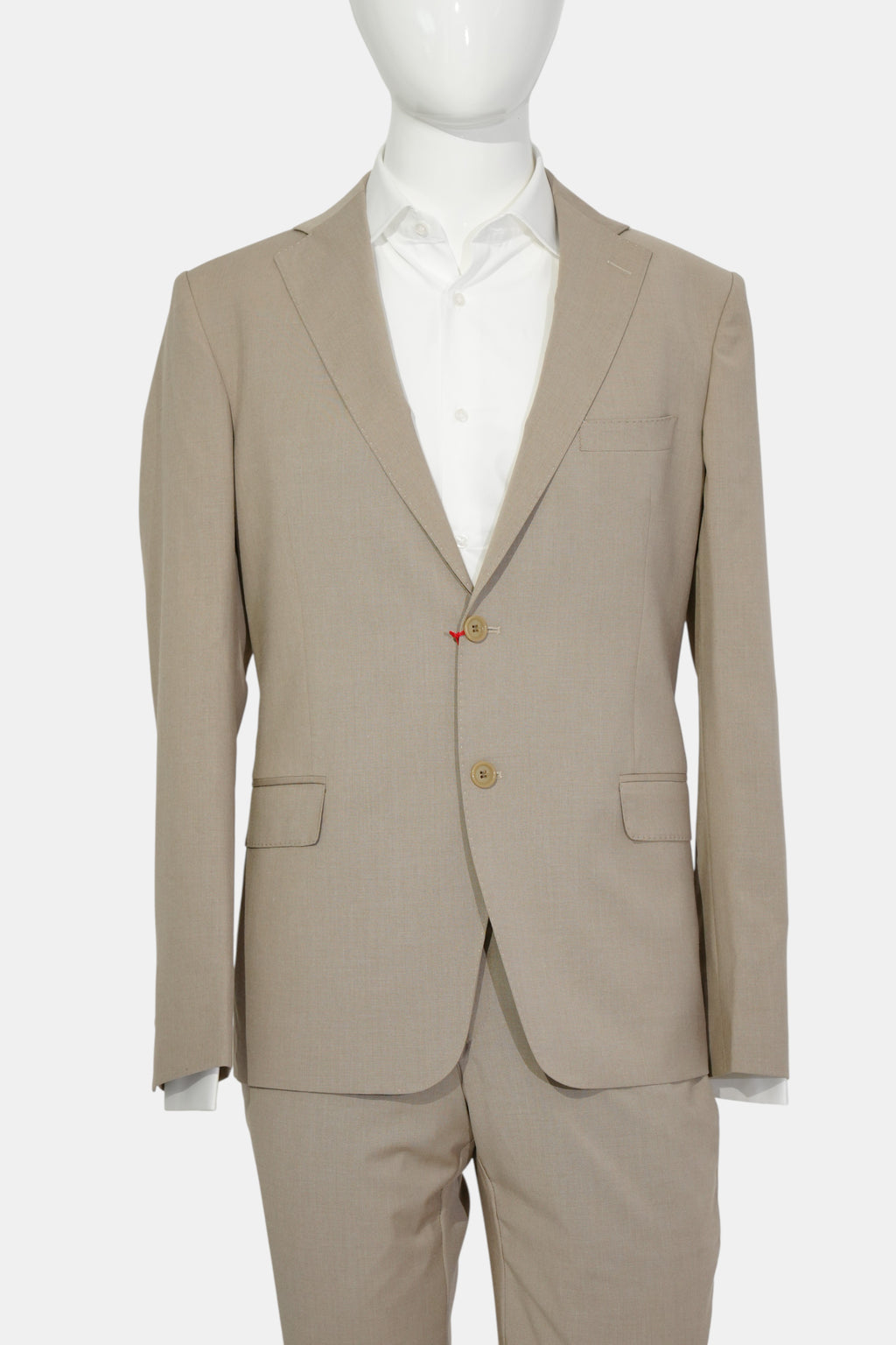 Abito Monopetto beige